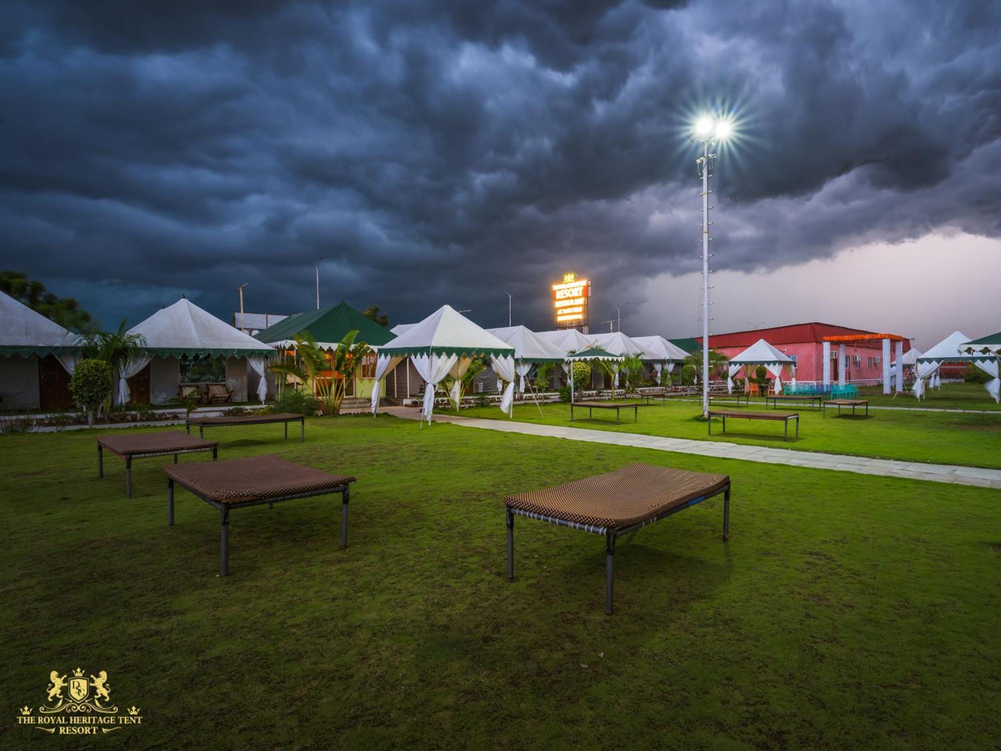 The Royal Heritage Tent Resort- Statue Of Unity Kevadia Zewnętrze zdjęcie