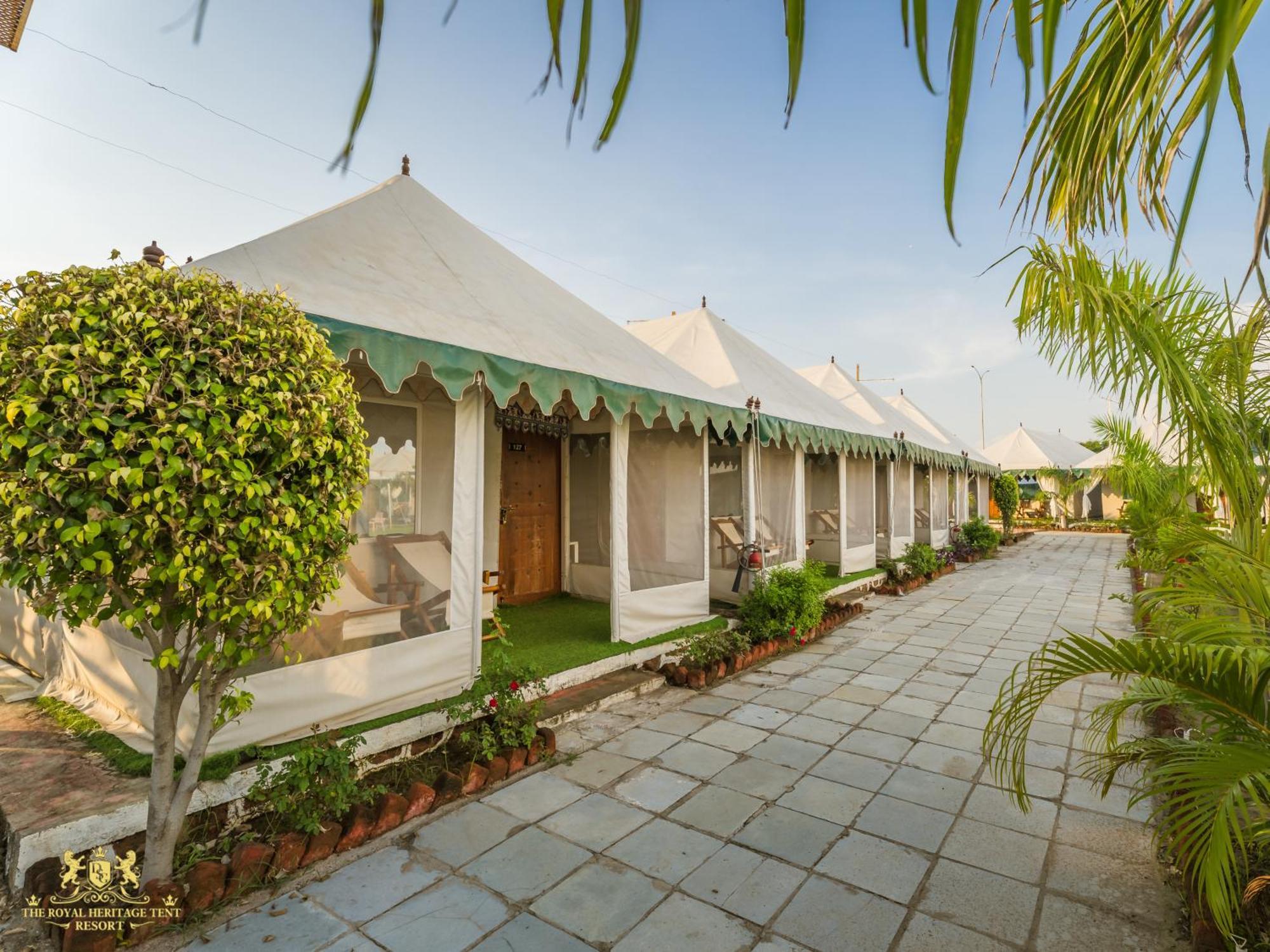 The Royal Heritage Tent Resort- Statue Of Unity Kevadia Zewnętrze zdjęcie