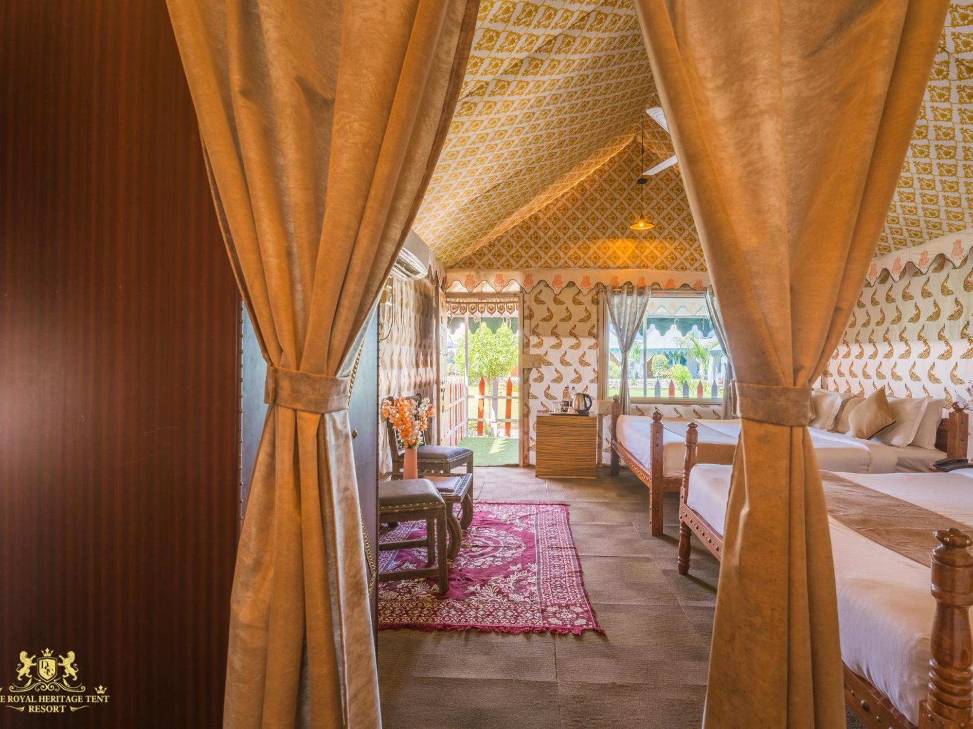 The Royal Heritage Tent Resort- Statue Of Unity Kevadia Zewnętrze zdjęcie