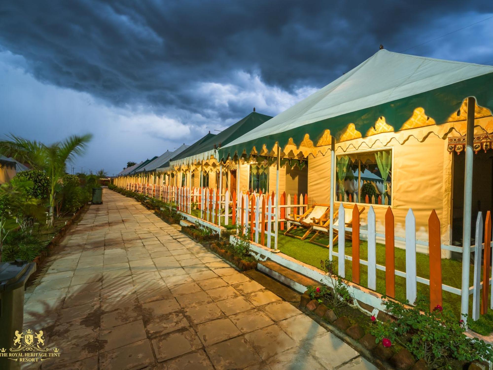 The Royal Heritage Tent Resort- Statue Of Unity Kevadia Zewnętrze zdjęcie