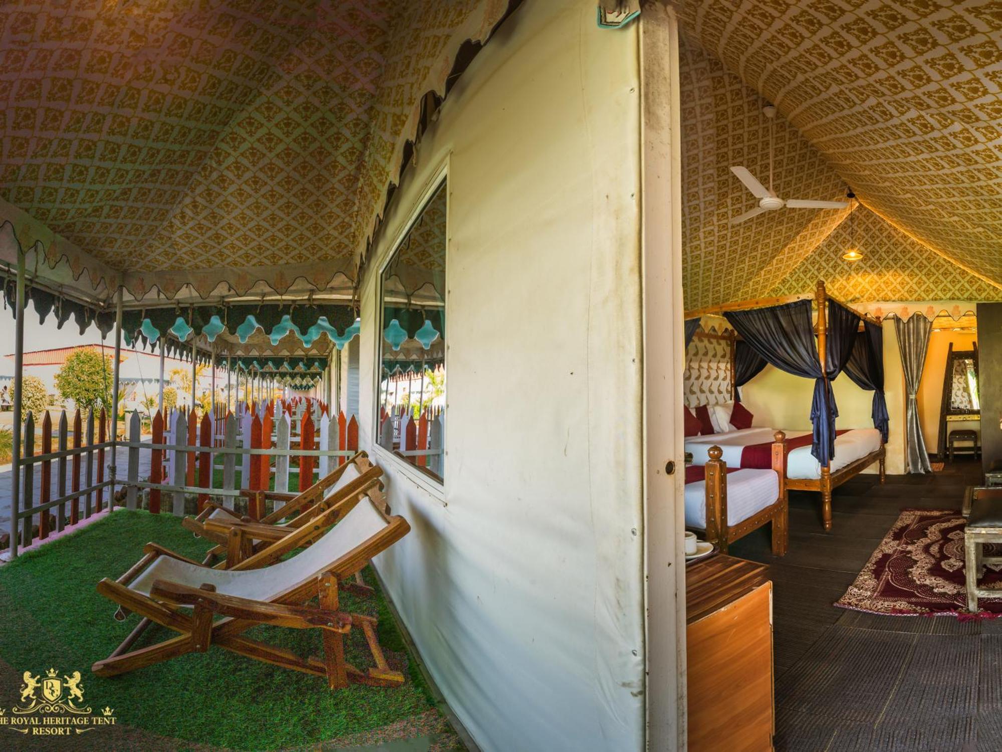 The Royal Heritage Tent Resort- Statue Of Unity Kevadia Zewnętrze zdjęcie
